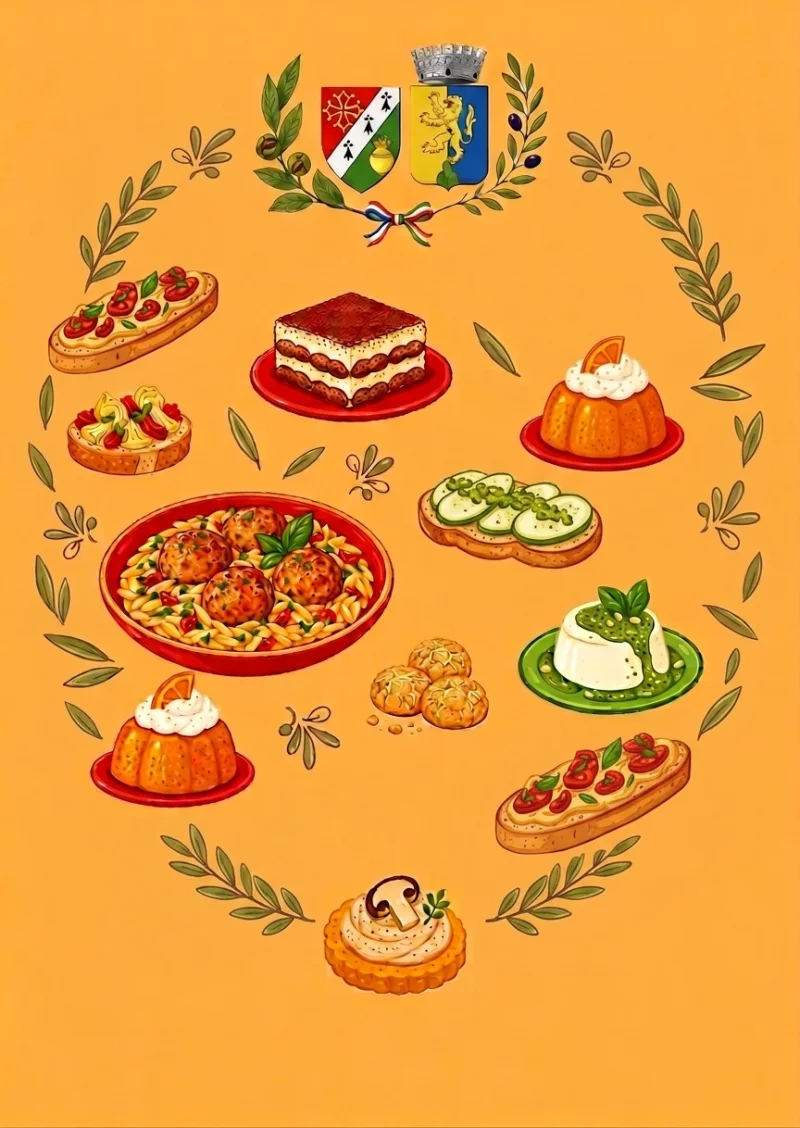 Repas Cabaret Italien du Comité de Jumelage Séreilhac – Monteleone d’Orvieto