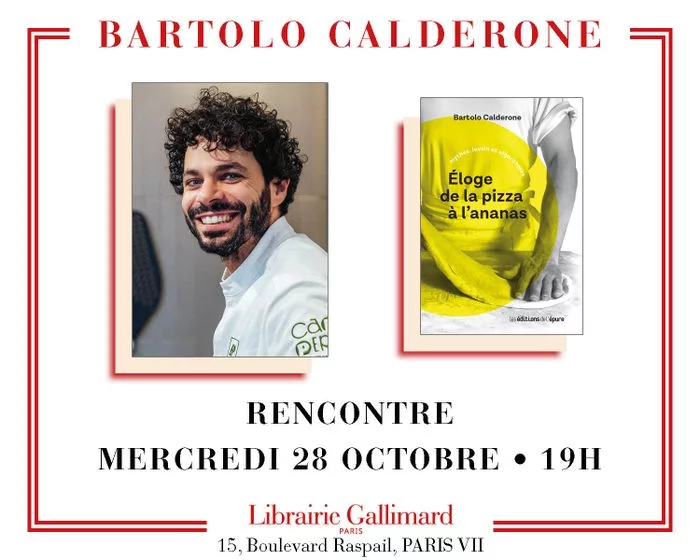 Bartolo Calderone présente « Éloge de la pizza ananas »
