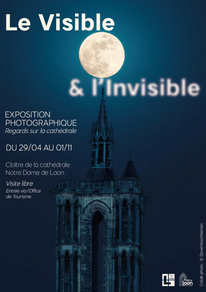 Exposition intitulée "Le Visible & l’Invisible" dans le cloître à Laon
