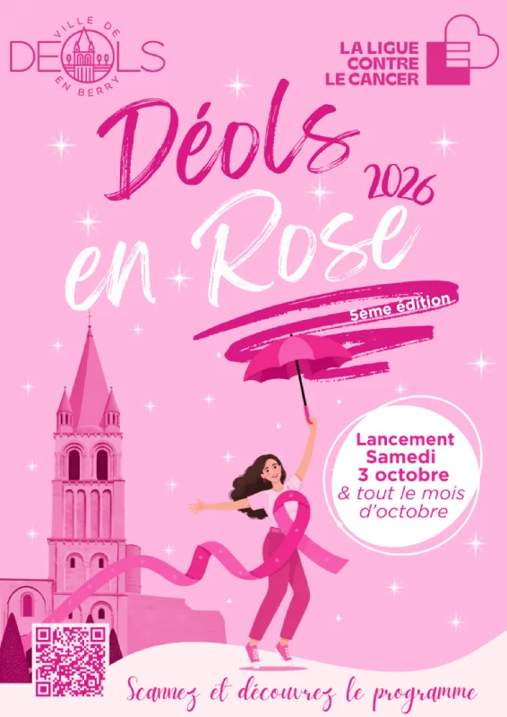 Déols en rose