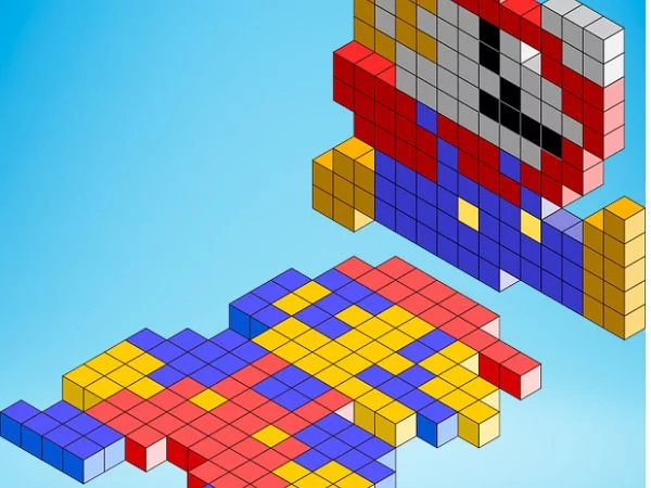 PIXEL ART "LA MYTHOLOGIE"