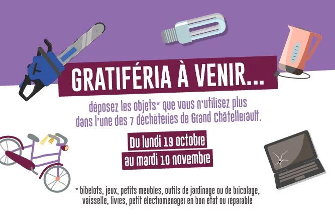 Dons d'objets en déchèteries