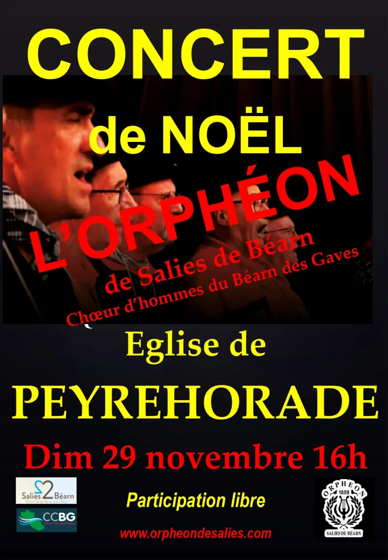 Concert de noël de l'Orphéon