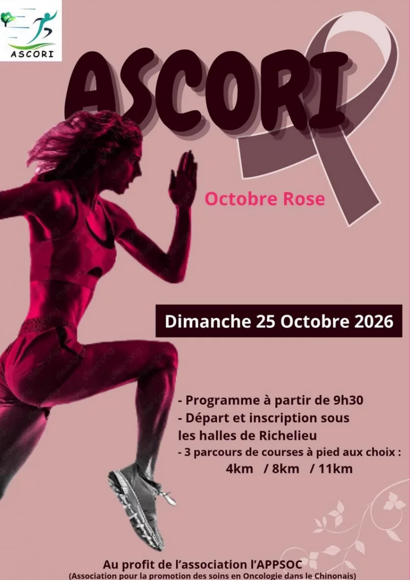 Course à pied - Octobre Rose