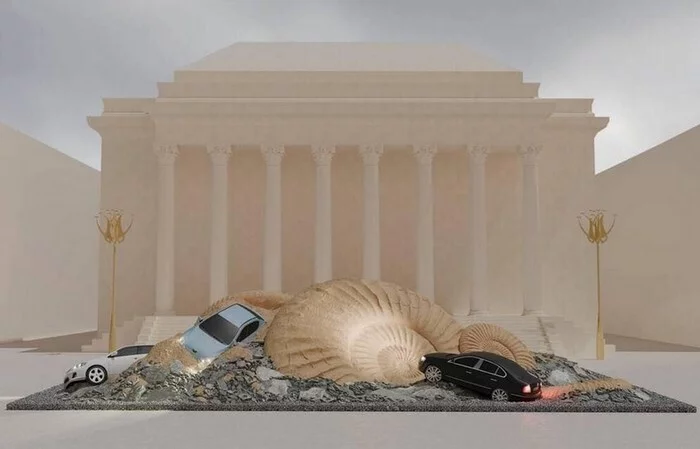 Fossil Opera - Installation de Théo Mercier