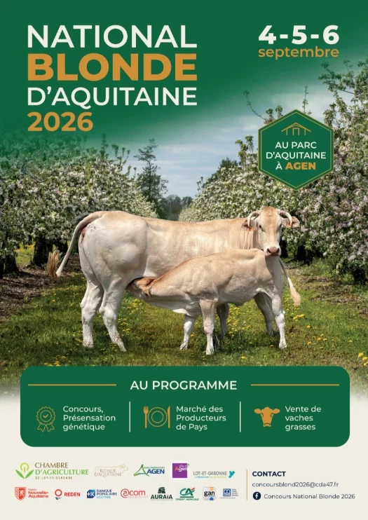 Concours national blonde d'aquitaine