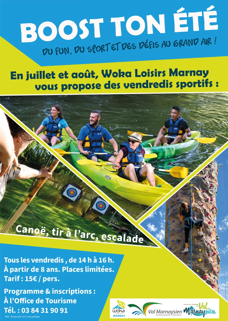 Boost ton été avec Woka Marnay