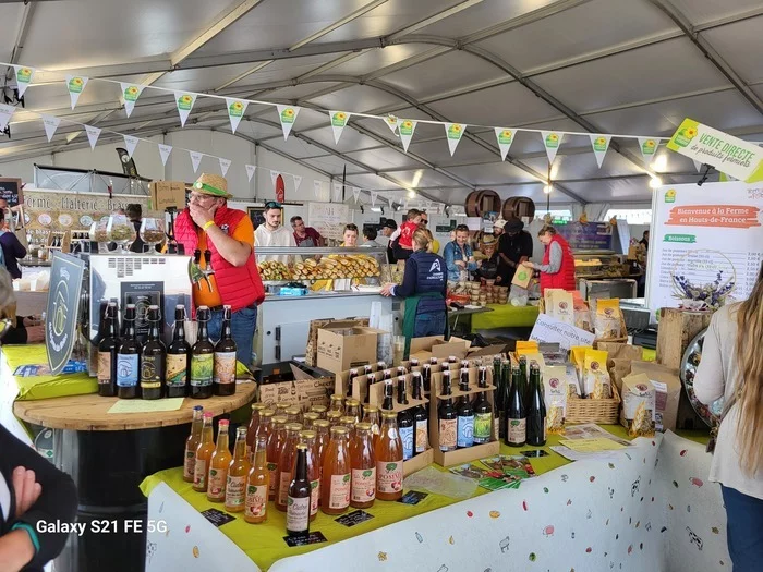 Dégustation et vente de produits fermiers