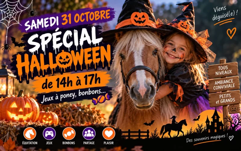 Halloween à poney