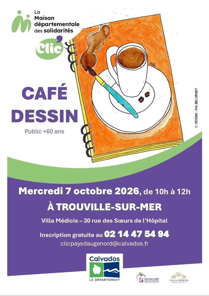 Café dessin