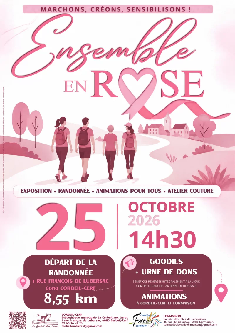 Ensemble en Rose – Marchons, Créons, Sensibilisons !