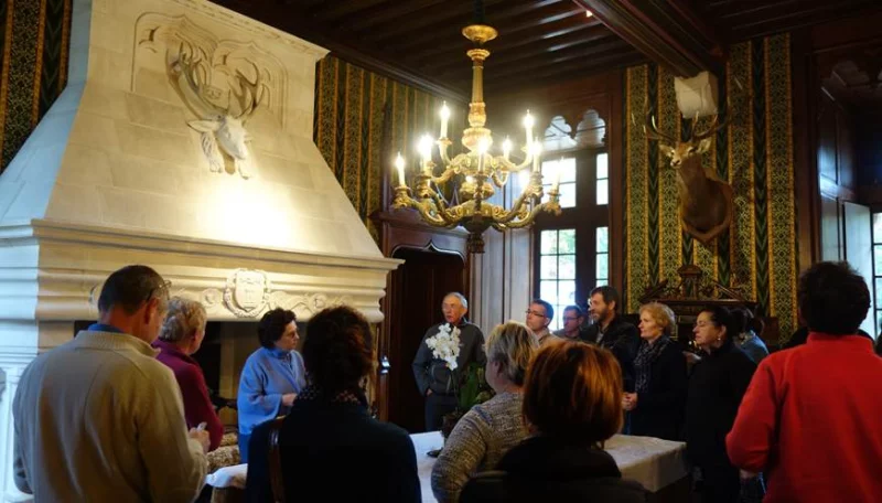 Visite exceptionnelle privée des intérieurs et déjeuner