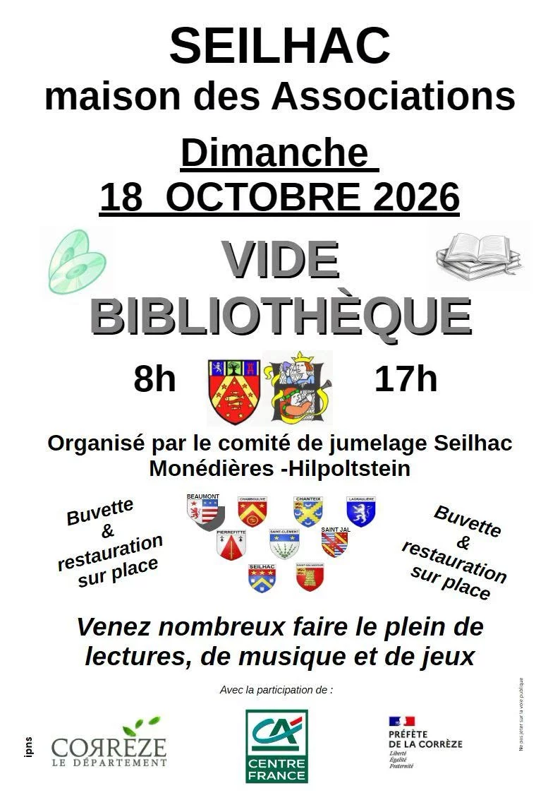 Vide ta  bibliothèque