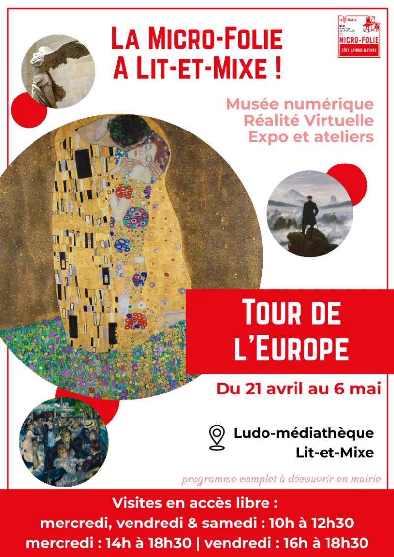 Micro-Folie "Tour de l'Europe"