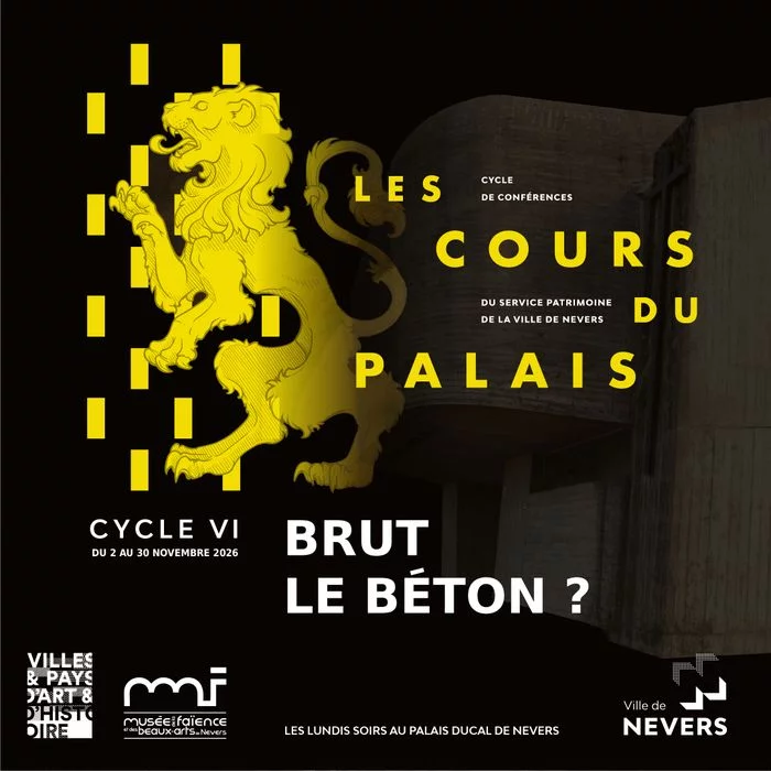 Architecture de béton, un matériau, des matières - Les cours du Palais Cycle VI