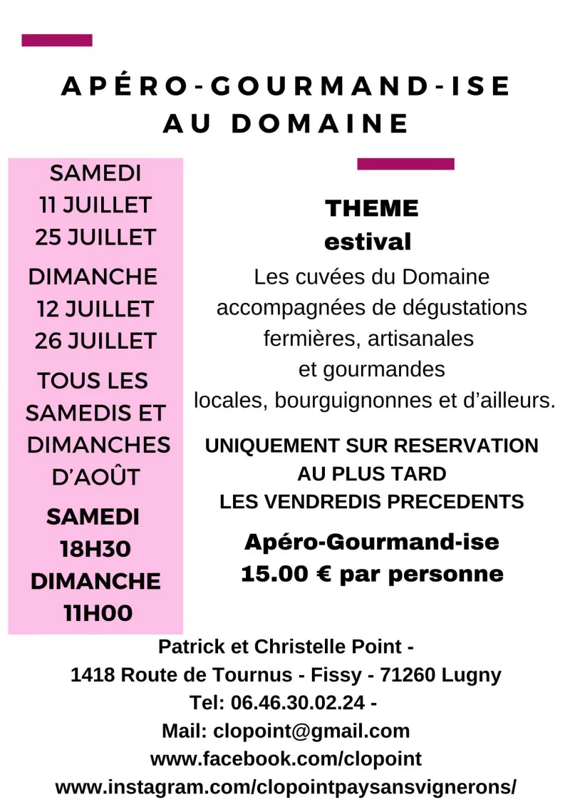 Apéro-Gourmand-ise estival