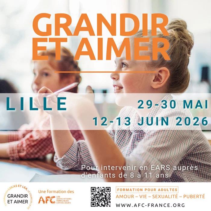 LILLE FORMATION GRANDIR ET AIMER