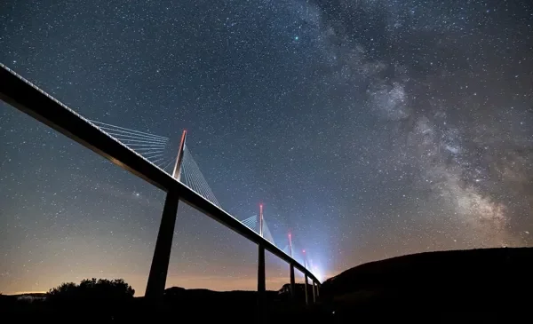 Rando sous le Viaduc de nuit - Maison des Accompagnateurs