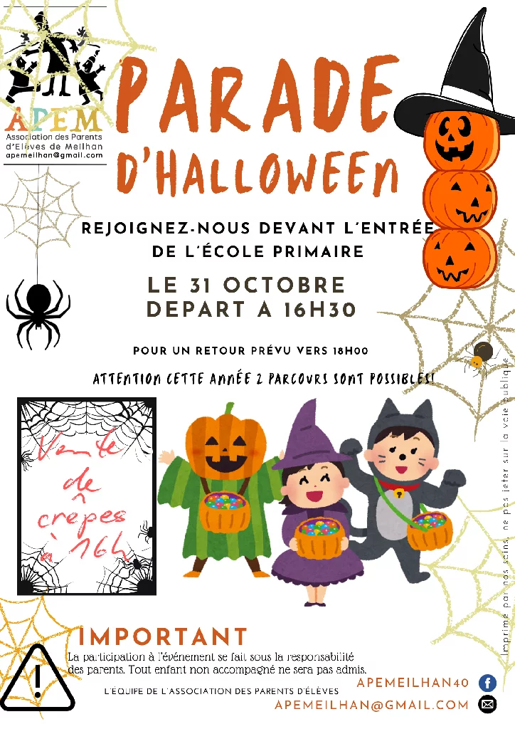Meilhan fête Halloween