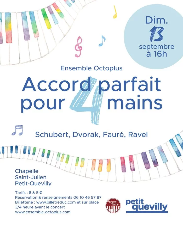 Accord parfait pour 4 mains