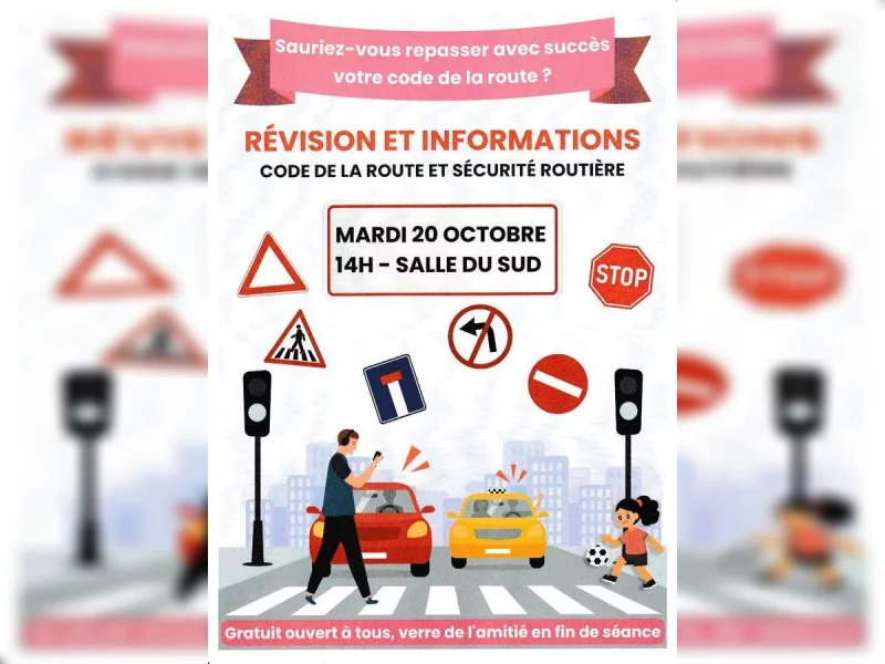 Révision du code de la route et prévention routière