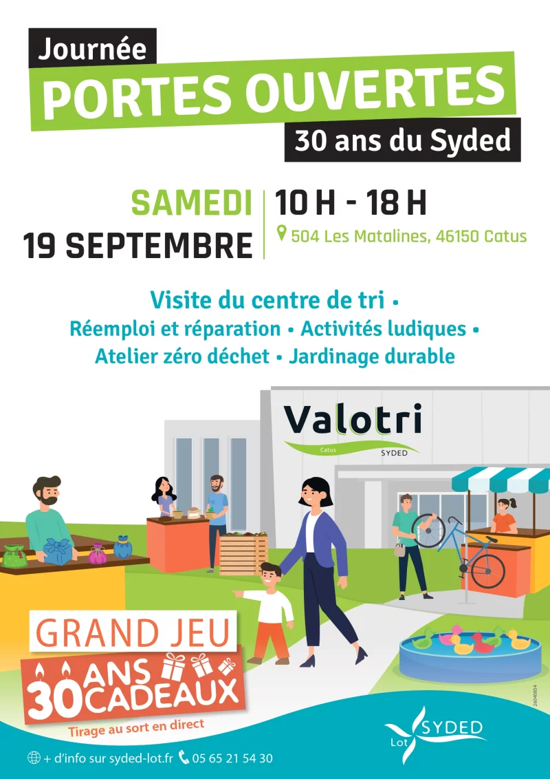Journée Portes Ouvertes Syded Du Lot - Valotri