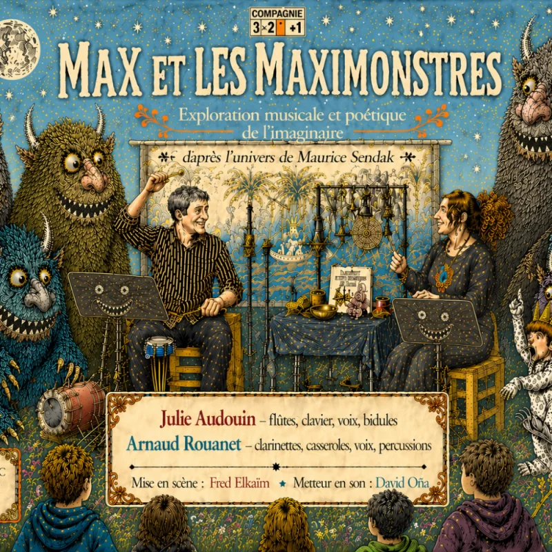 Spectacle : Max et les maximonstres