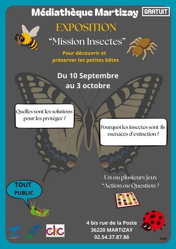 Exposition Mission Insectes