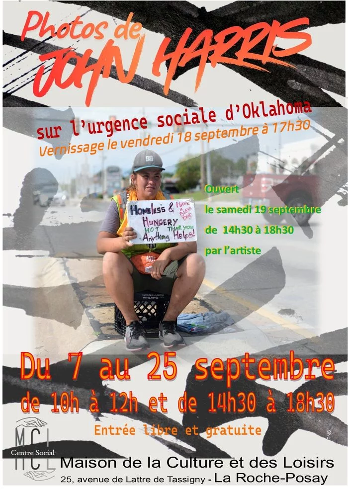 Exposition de photos sur l'urgence sociale d'Oklahoma