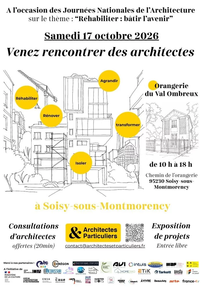 Exposition "Réhabiliter : bâtir l'avenir" dans le cadre des Journées Nationales de l'Architecture
