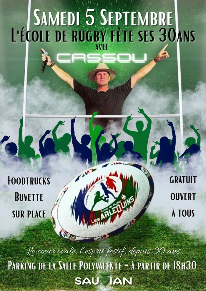 30ans des Arlequins avec DJ Cassou