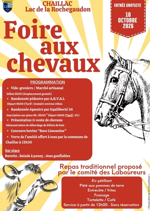 Randonnées et foire aux chevaux