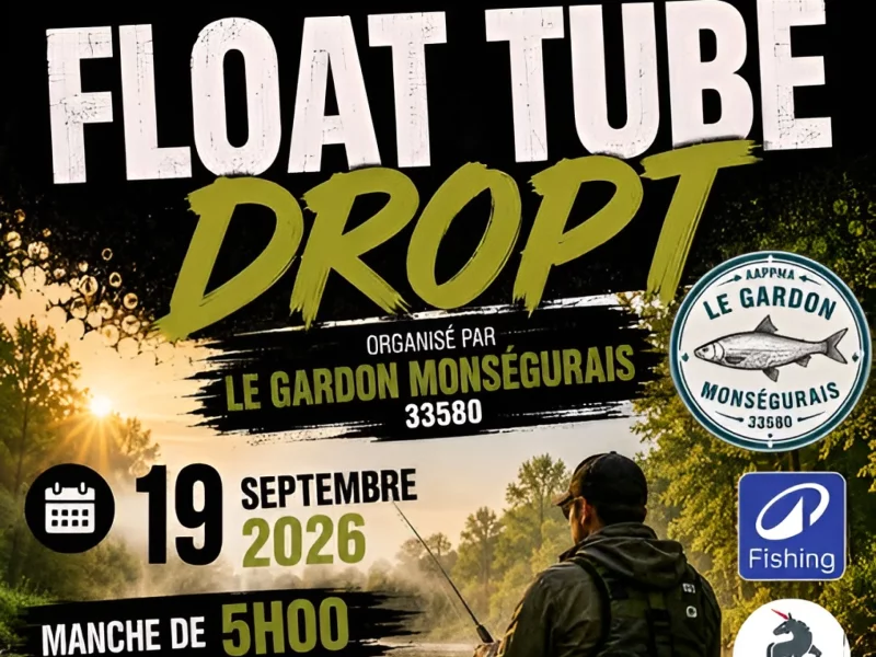 Float tube dropt : concours de pêche en float tube