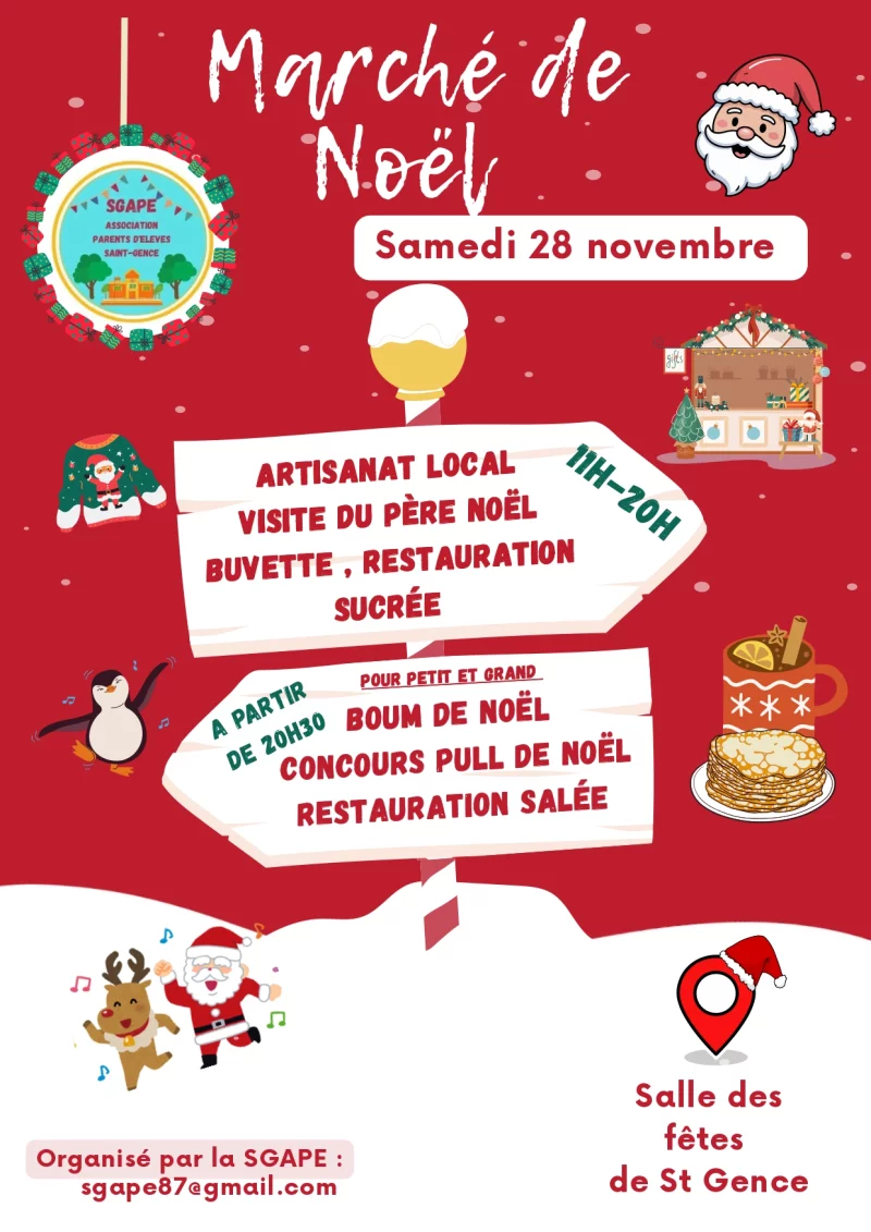 Marché de Noël de la sgape