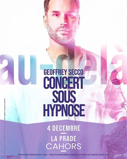 Concert sous hypnose "Au delà" - Geoffrey SECCO