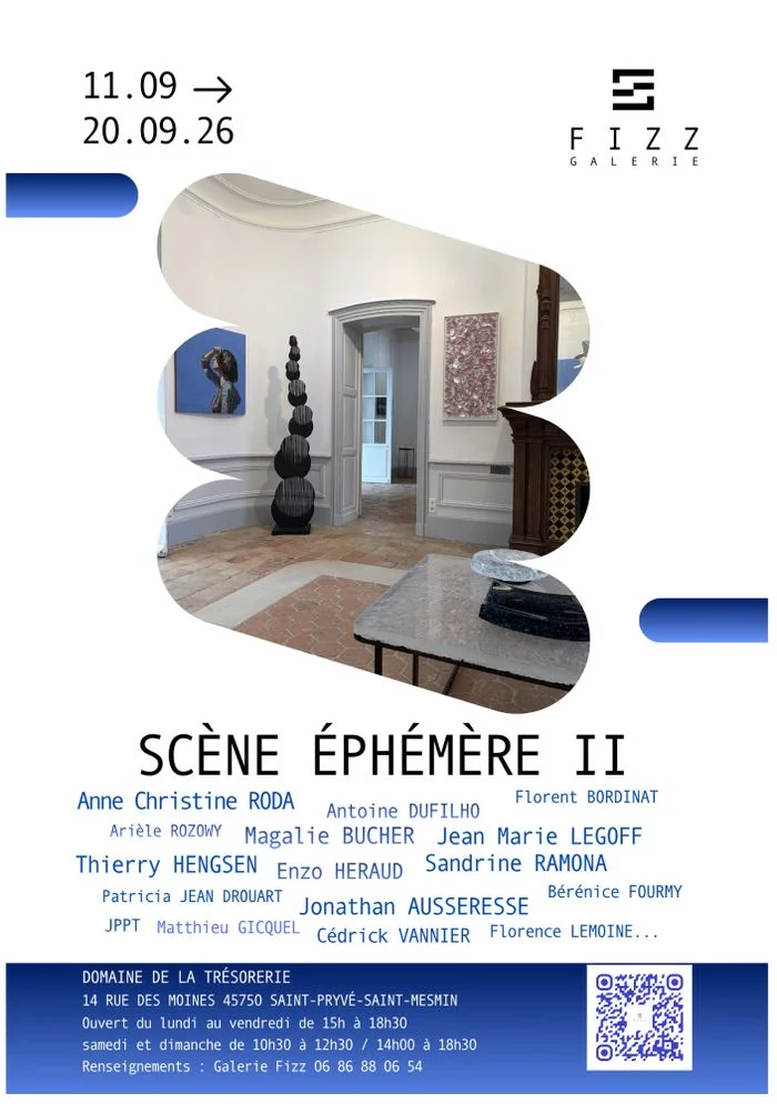 Exposition Hors les Murs de la Galerie Fizz - Peintures - Sculptures - verre et céramiques pour les collectionneurs et amateurs d'art