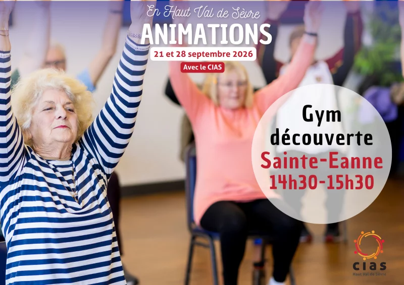 ANIMATIONS + de 60 ans : Atelier Gym découverte