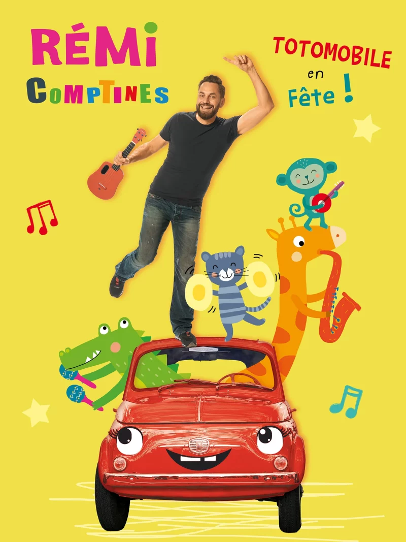 Spectacle musical jeune public "Totomobile en Fête"