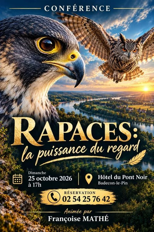 Conférence : Rapaces la puissance du regard