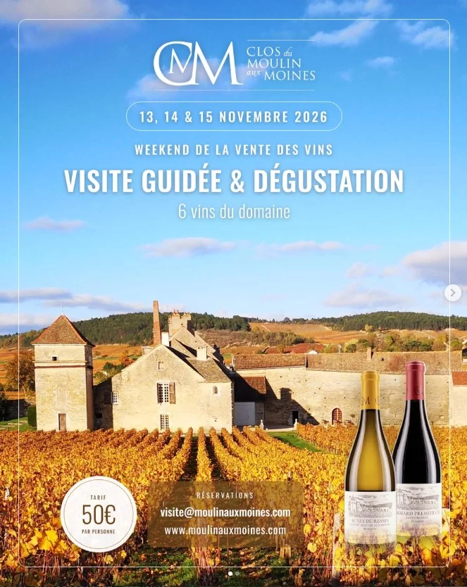 Visite guidée & dégustation spéciale Vente des Vins