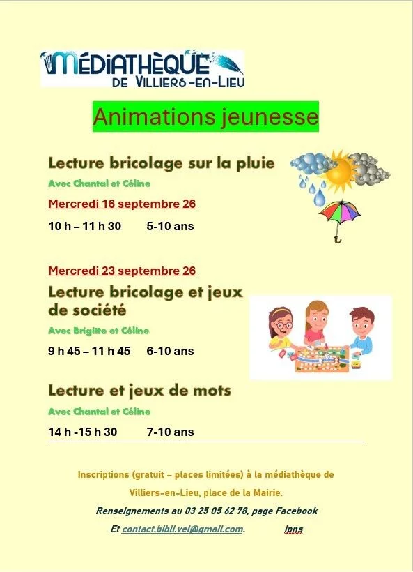 Animations enfants