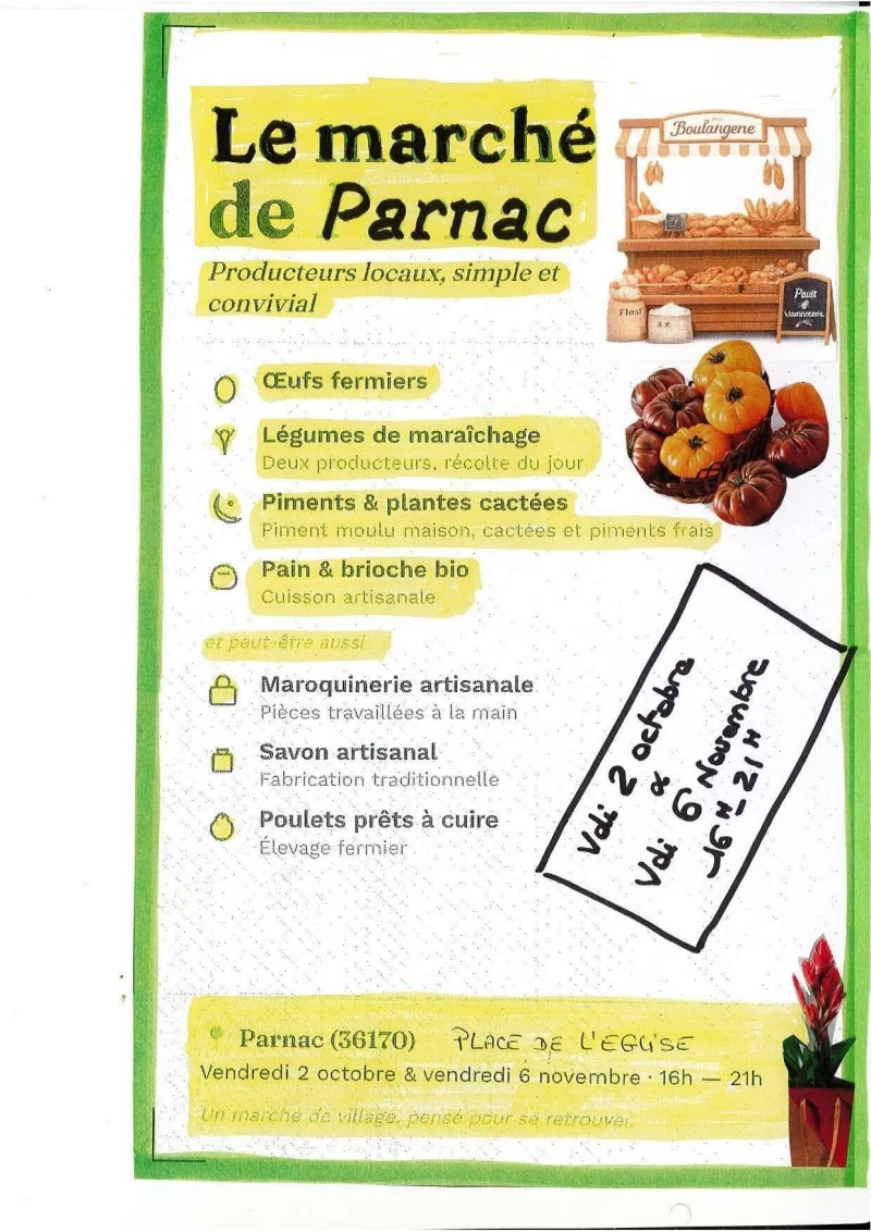 Marché de Parnac