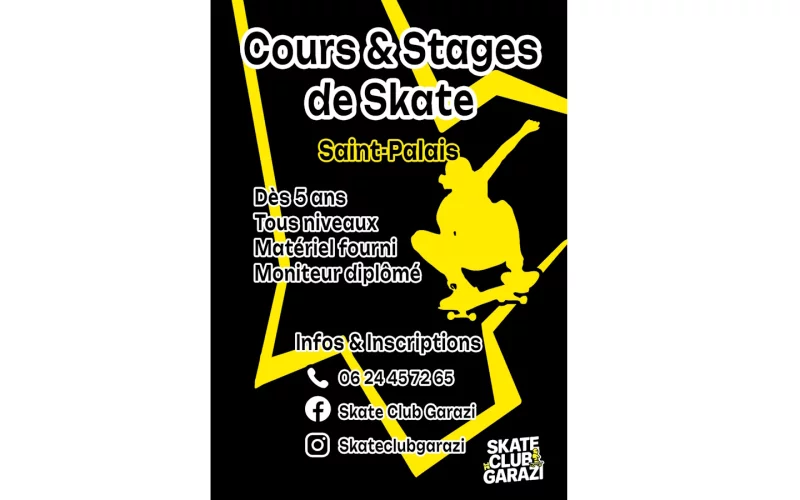 Stage de skateboard