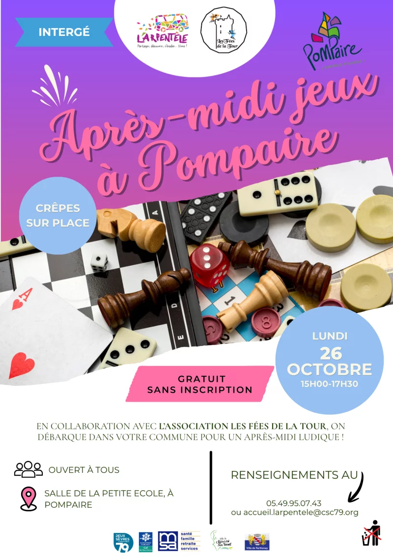 Après-midi jeux de société