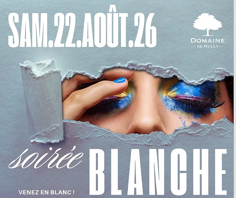 Soirée blanche au Domaine de Nully