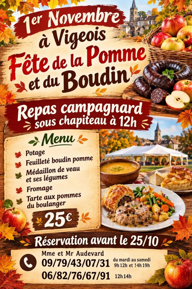 Fête de la pomme et du boudin