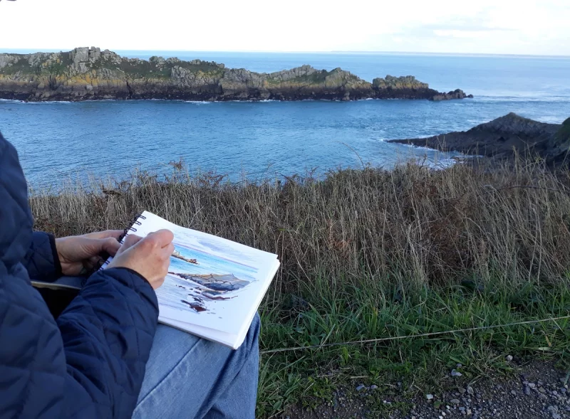Croquis dans la vallée de la Sinope