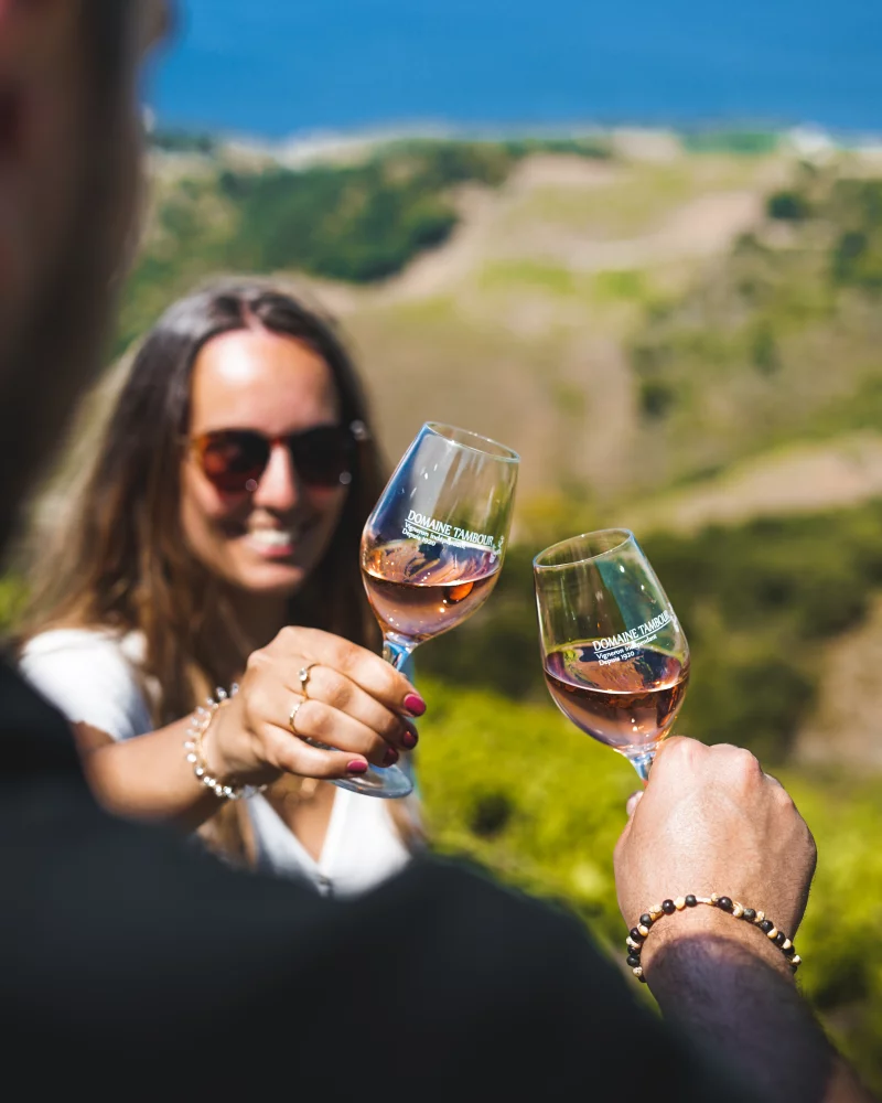 VIGNOBLES EN SCENE - RANDONNNEE ET DEGUSTATION AU CAVE TAMBOUR