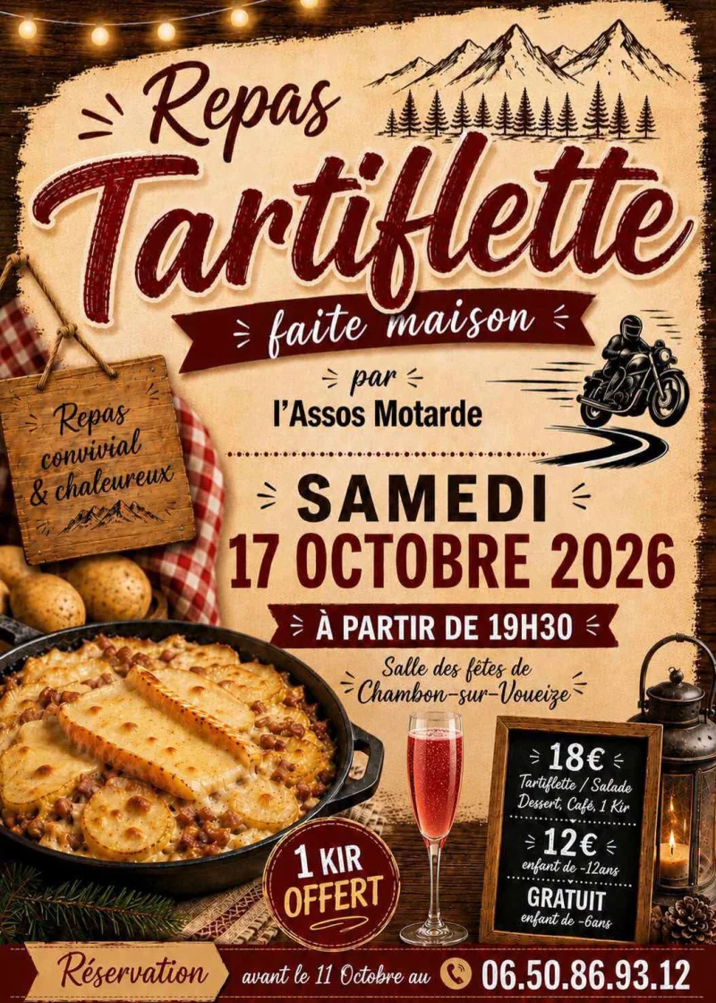 Repas - Tartiflette