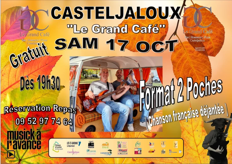 Concert gratuit "Format 2 poches"